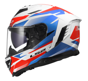 LS2 FF818 STORM III KOMAI WHITE BLUE RED