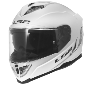 LS2 FF818 STORM III SOLID GLOSS WHITE