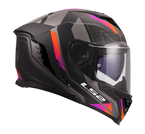 LS2 FF818 STORM III SPORTY GREY PURPLE