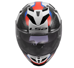 LS2 FF818 STORM III SPORTY WHITE BLUE RED