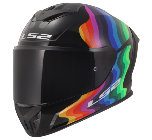 LS2 FF820 RAPID III FLOW BLACK MULTI