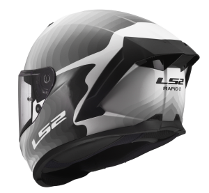 LS2 FF820 RAPID III FLOW WHITE GREY