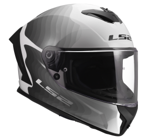 LS2 FF820 RAPID III FLOW WHITE GREY
