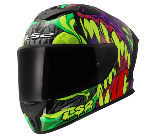 LS2 FF820 RAPID III LYCANT PURPLE GREEN