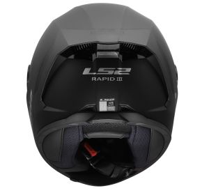 LS2 FF820 RAPID III SOLID MATT BLACK