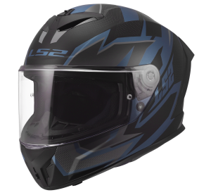 LS2 FF820 RAPID III XTREM BLACK BLUE PETROL