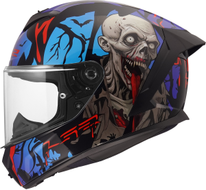 LS2 FF820 RAPID III ZOMBIE II BLACK RED BLUE