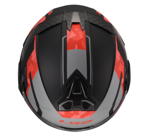LS2 FF910 ADVANT II GLIDE BLACK GREY RED