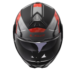 LS2 FF910 ADVANT II GLIDE BLACK GREY RED