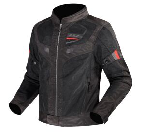 LS2 GARDA AIR MAN JACKET BLACK RED M