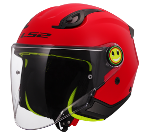 LS2 OF622 FUNNY II SOLID RED