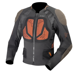 LS2 X-TERRAIN MAN JACKET BLACK H-V ORANGE