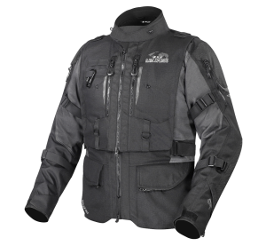 LS2 BREAKOUT MAN JACKET BLACK SMOKE