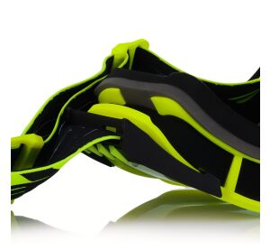 LS2 CHARGER PRO GOGGLE H-V YELLOW WITH IRIDIUM VISOR