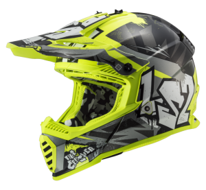LS2 MX437 FAST EVO MINI II CRUSHER BLACK YELLOW-06