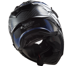 LS2 MX701 EXPLORER C FOCUS G.BLUE WHITE RED