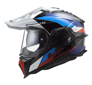 LS2 MX701 EXPLORER C FRONTIER G.BLACK BLUE