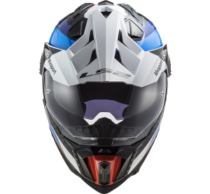 LS2 MX701 EXPLORER C FRONTIER G.BLACK BLUE