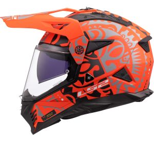 LS2 MX702 PIONEER II RANGI ORANGE-06