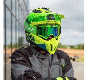 LS2 MX708 FAST II DUCK M.H-V GREEN H-V YELL.-06