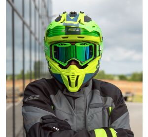LS2 MX708 FAST II DUCK M.H-V GREEN H-V YELL.-06