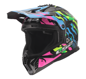 LS2 MX708 FAST II GROTESK BLUE PINK GREEN-06