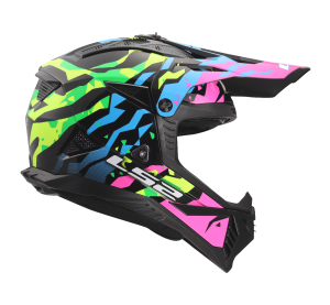 LS2 MX708 FAST II GROTESK BLUE PINK GREEN-06