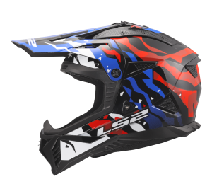 LS2 MX708 FAST II GROTESK WHITE BLUE RED-06