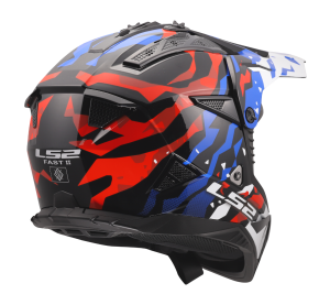 LS2 MX708 FAST II GROTESK WHITE BLUE RED-06