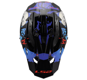 LS2 MX708 FAST II ZOMBIE II BLACK RED BLUE-06