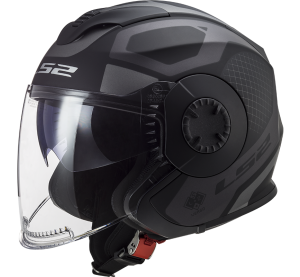 LS2 OF570 VERSO MARKER MATT BLACK TITANIUM