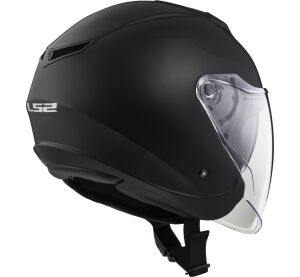 LS2 OF573 TWISTER II SINGLE MONO MATT BLACK