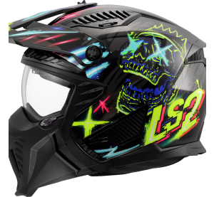 LS2 OF606 DRIFTER RAYZ BLACK BLUE-06