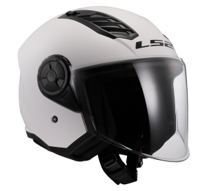 LS2 OF616 AIRFLOW II SOLID GLOSS WHITE-06