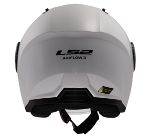 LS2 OF616 AIRFLOW II SOLID GLOSS WHITE-06