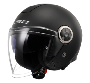 LS2 OF620 CLASSY SOLID MATT BLACK-06