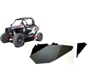 XRW PANEL DOOR BLACK - POLARIS RZR 1000 XP