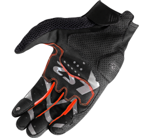 LS2 RAY II MAN GLOVES BLACK RED