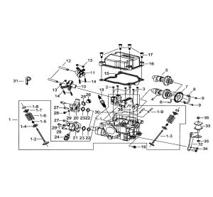 HEAD ASSY, CYLINDER(1)