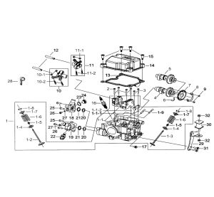 HEAD ASSY, CYLINDER(1)