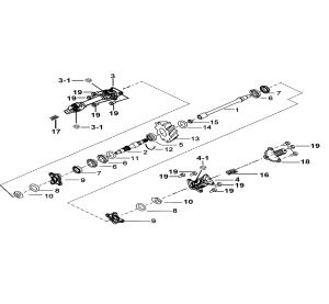 TRANSMISSION SYSTEM ASSY.
