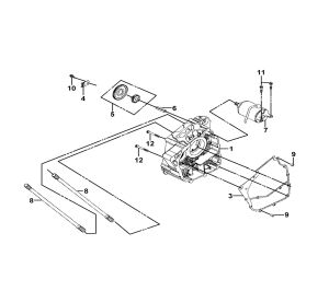 R. CRANK CASE