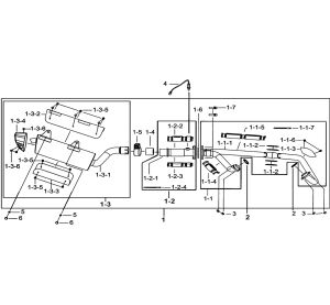 MUFFLER ASSY.(FOR EURO 4)