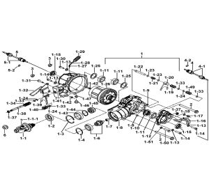 FRONT DIFFERENTIAL ASSY.(LOCK)