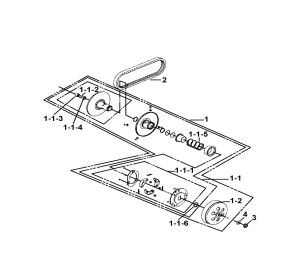 DRIVEN PULLEY SET