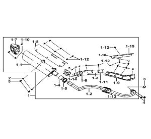 MUFFLER ASSY.(STRAIGHT)