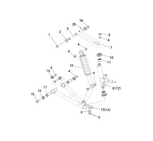 SHOCK ABSORBER FRONT