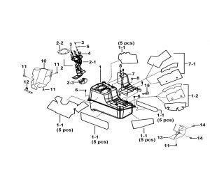 FUEL TANK & HEAT ISOLATOR