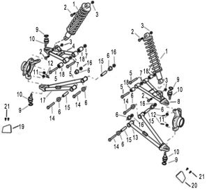 SHOCK ABSORBER FRONT Ver.24