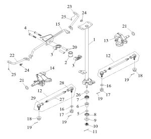STEERING, SHAFT, LINK